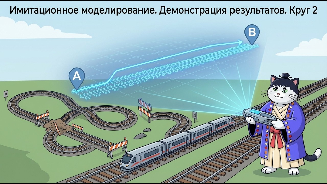 Имитационное моделирование: презентация результатов. Круг 2