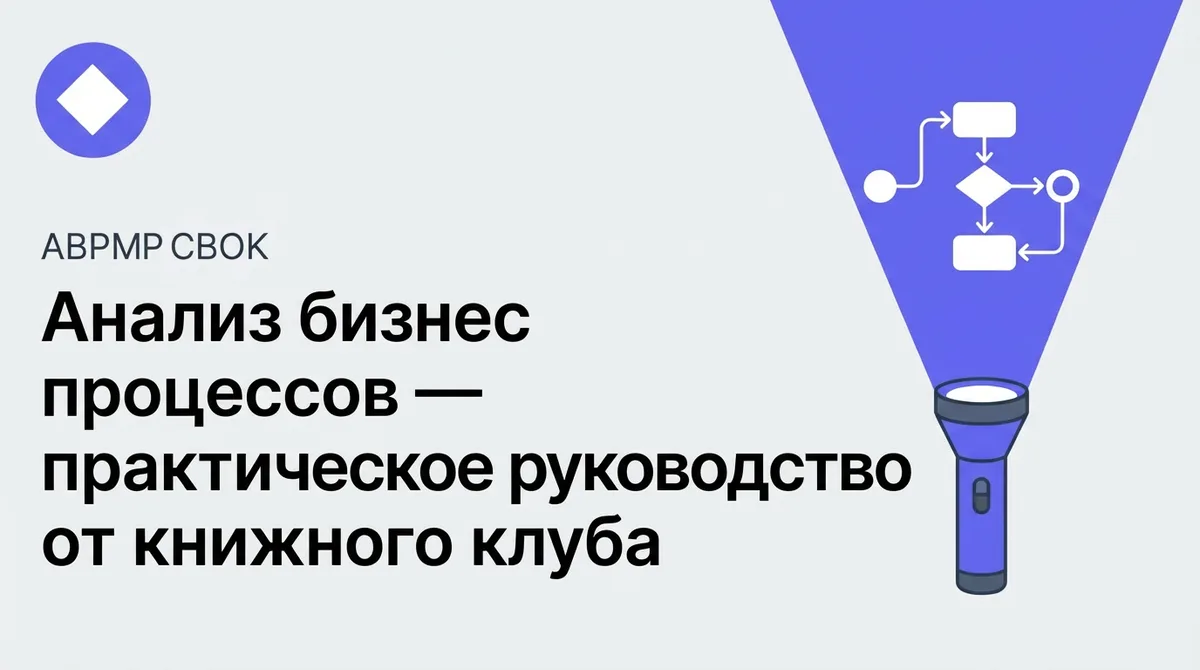 Анализ бизнес-процессов — практическое руководство