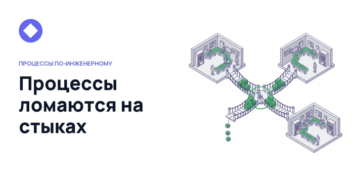 Процессы ломаются на стыках: почему каждый отдел прав, а клиент ждёт три недели