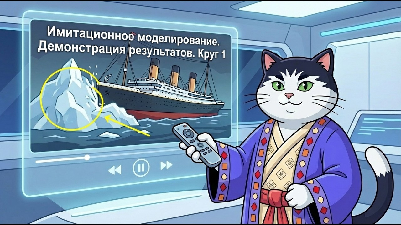 Имитационное моделирование: презентация результатов. Круг 1