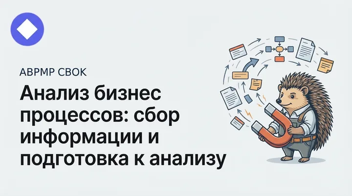ABPMP CBOK: Анализ бизнес процессов: сбор информации и подготовка к анализу