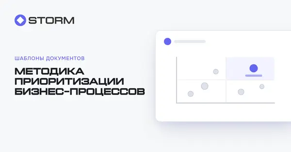 Методика ранжирования и приоритета бизнес-процессов