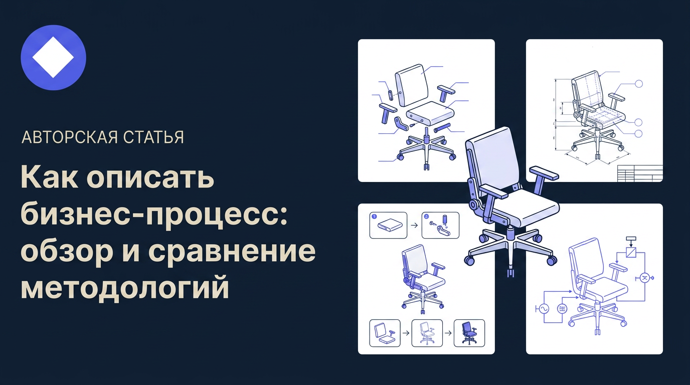 Как описать бизнес-процесс: обзор и сравнение методологий